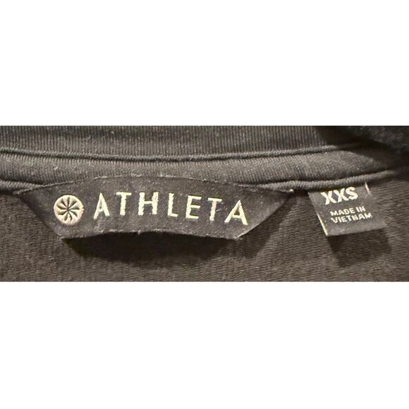 ATHLETA Pronto Pleated Grey Short Sleeve Dress - Picture 3 of 6